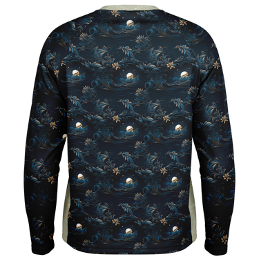 Chokefish™ Long Sleeve Every Day All Weather Trees&Boats Shirt Men's-021